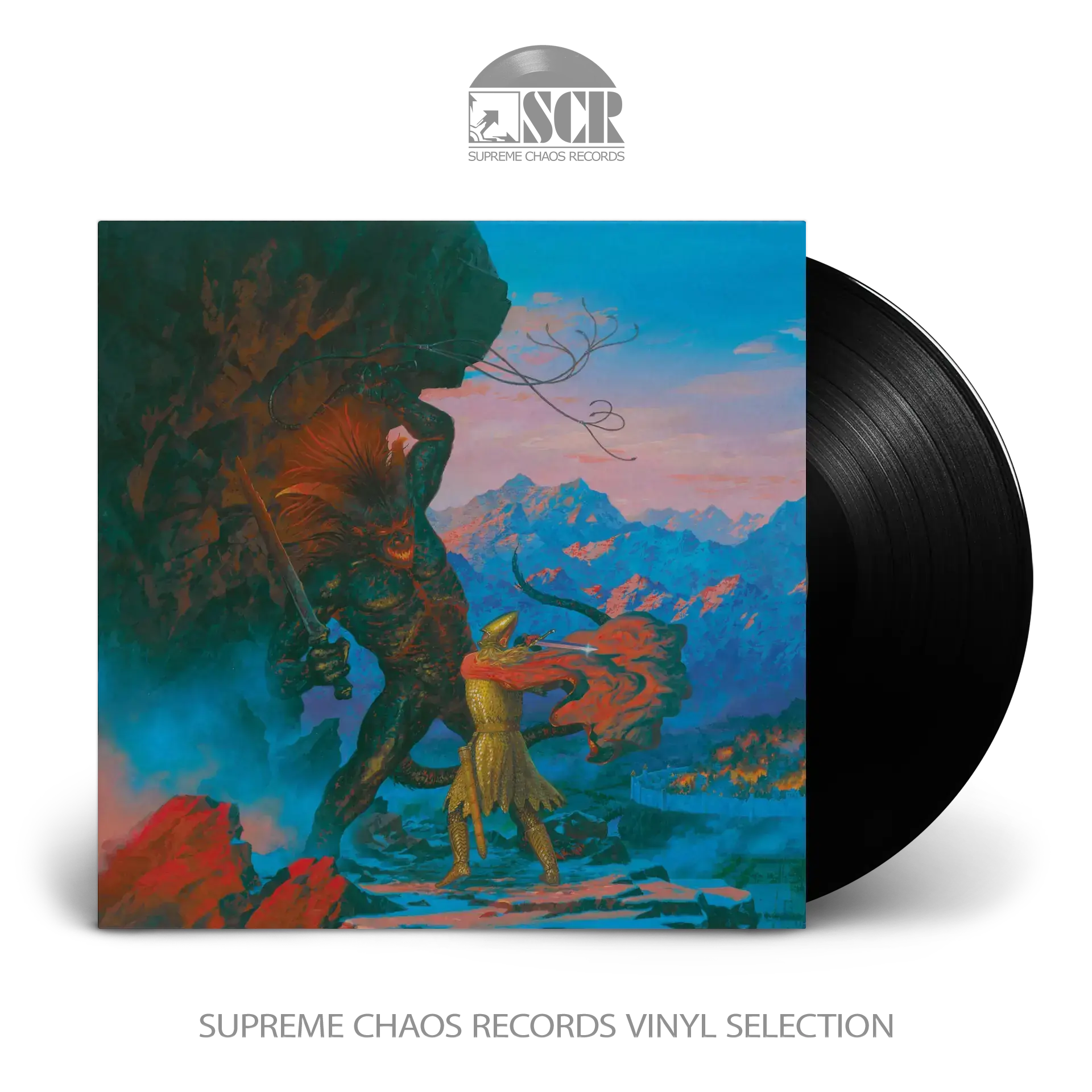 ONE OF NINE - Dawn Of The Iron Shadow · BLACK LP (Black Metal Vinyl)