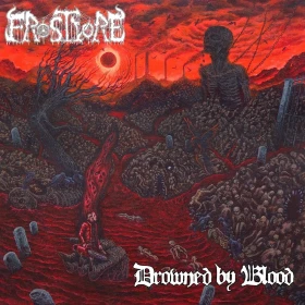 FROSTVORE · Drowned By Blood | BLACK LP (Death Metal Vinyl) · Picture 1