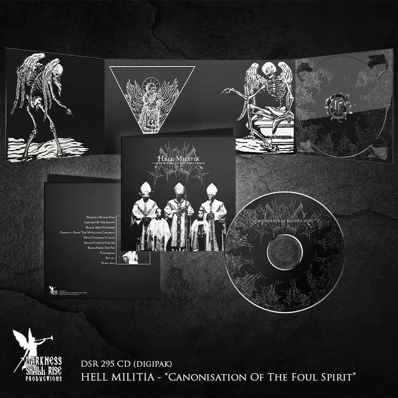 HELL MILITIA · Canonisation Of The Foul Spirit | DIGIPAK CD (Black Metal CDs) · Picture 2