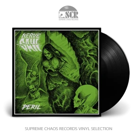 NERVESAW · Peril | BLACK LP (Death Metal Vinyl)