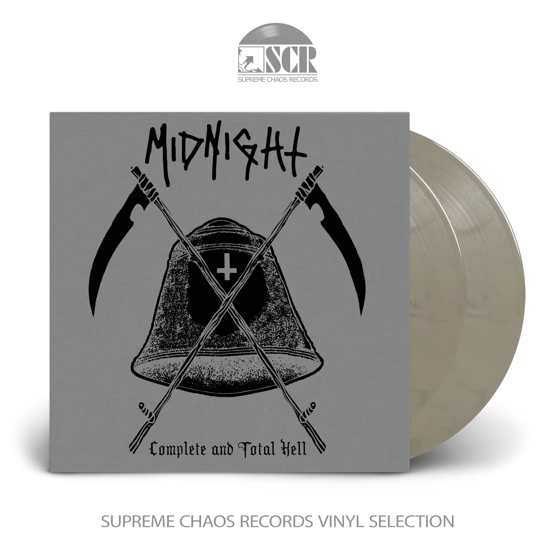 MIDNIGHT · Complete & Total Hell (Re-Issue) | SMOKE 2LP (Black Metal Vinyl)