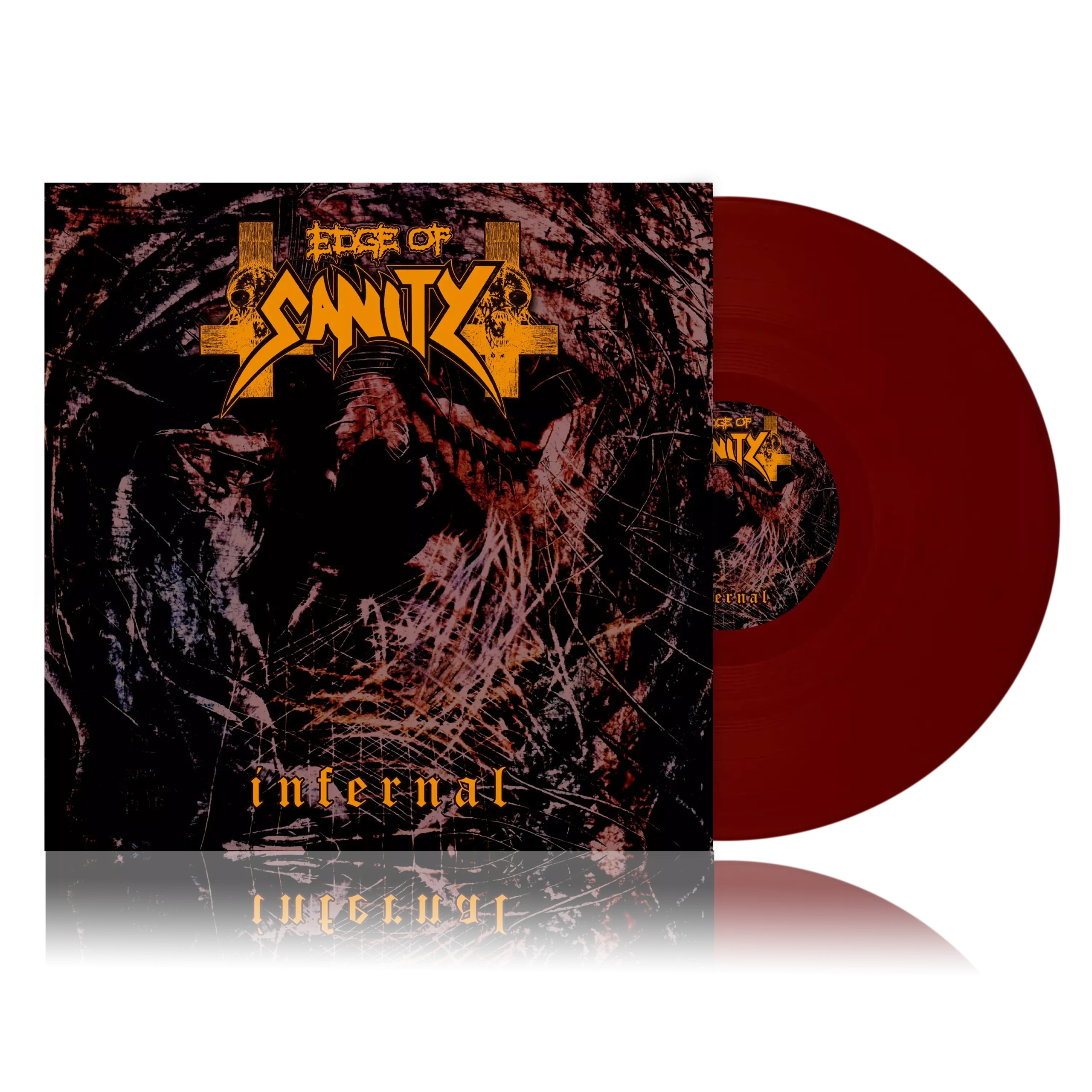 EDGE OF SANITY - Infernal (Re-Issue) · DEEP BLOOD RED LP EDGE OF SANITY - Infernal (Re-Issue) · DEEP BLOOD RED LP (Melodic Death Metal Vinyl)