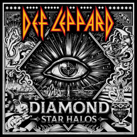 DEF LEPPARD · Diamond Star Halos | BLACK 2LP (Hardrock Vinyl) · Picture 1