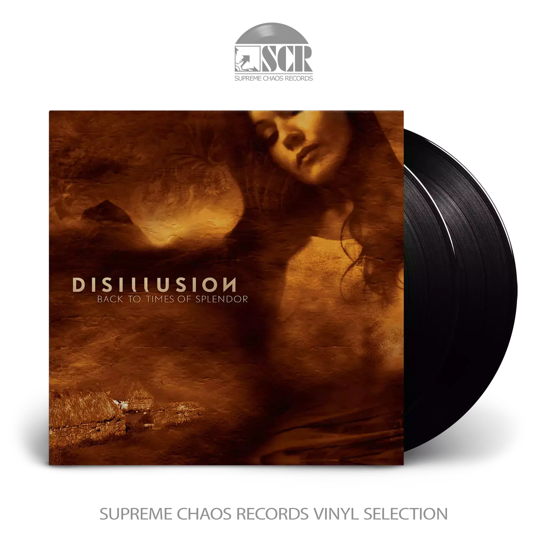 DISILLUSION · Back To Times Of Splendor (20th Anniversary Re-Issue) | BLACK 2LP (Progressive Metal Vinyl)
