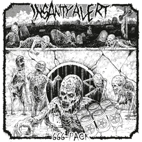 INSANITY ALERT · 666-Pack | CLEAR LP (Thrash Metal Vinyl) · Picture 1
