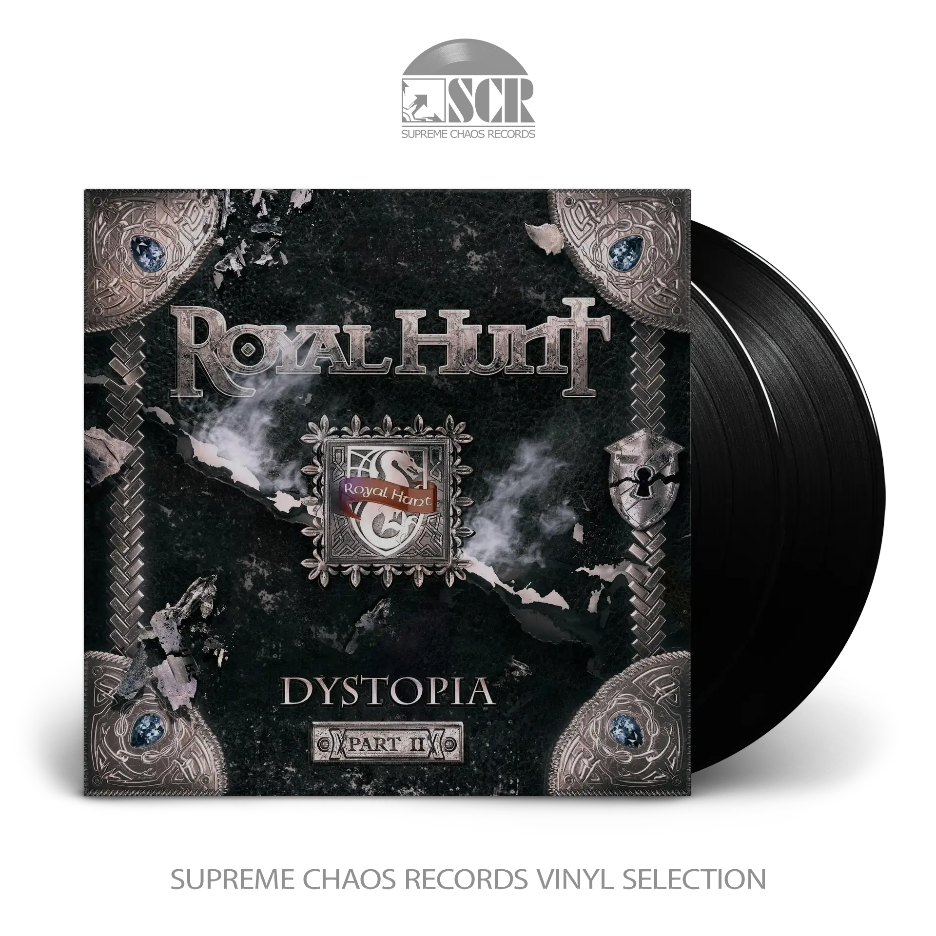 ROYAL HUNT · Dystopia - Part II | BLACK 2LP (Progressive Metal/Heavy Metal Vinyl)