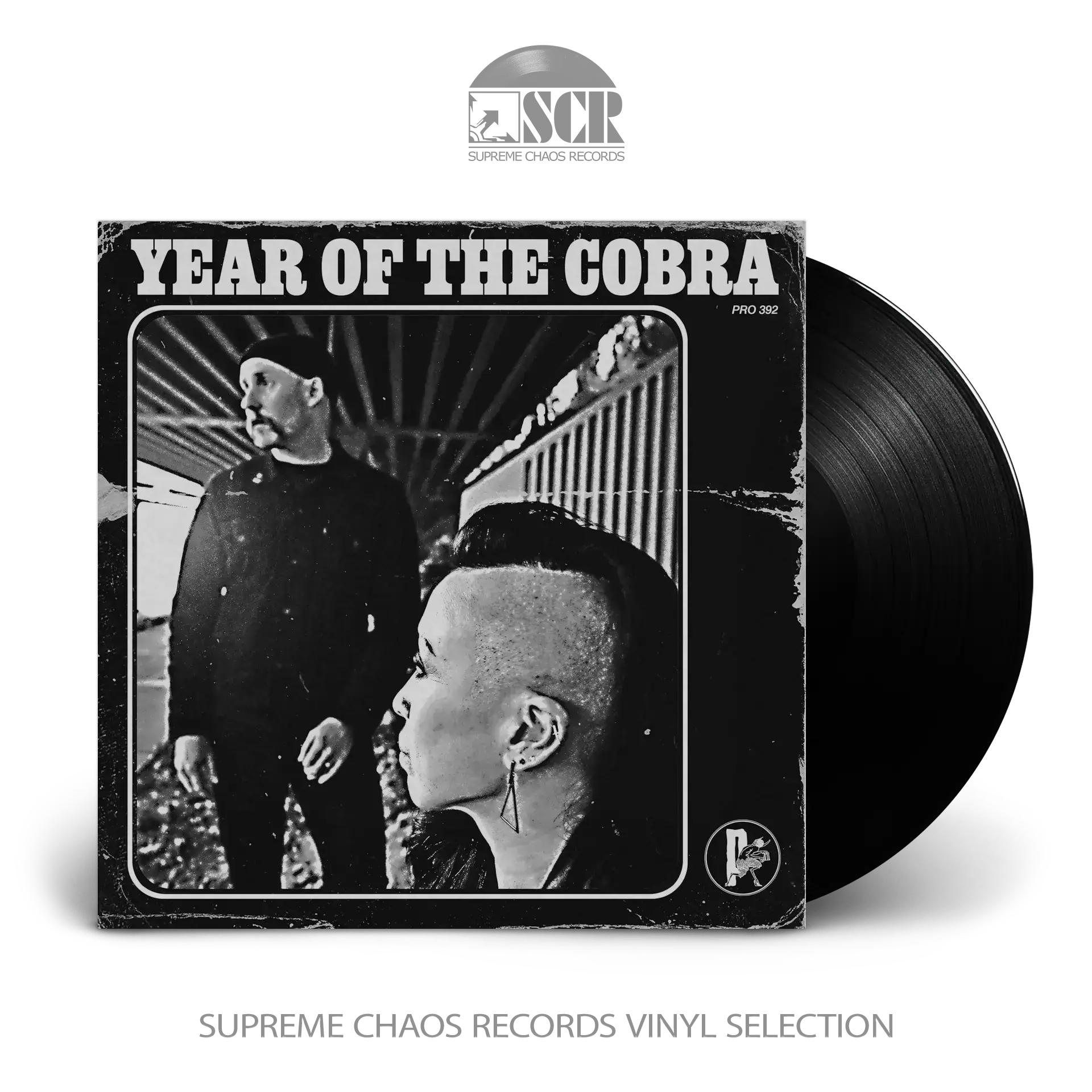 YEAR OF THE COBRA · Year Of The Cobra | BLACK LP (Doom Metal Vinyl)