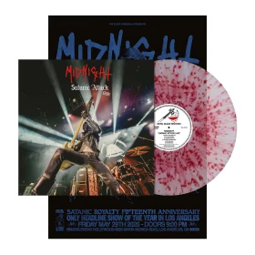 MIDNIGHT · Satanic Attack Live! | BLOOD SPLATTER LP (Heavy Metal/Thrash Metal/Black Metal Vinyl) · Picture 2