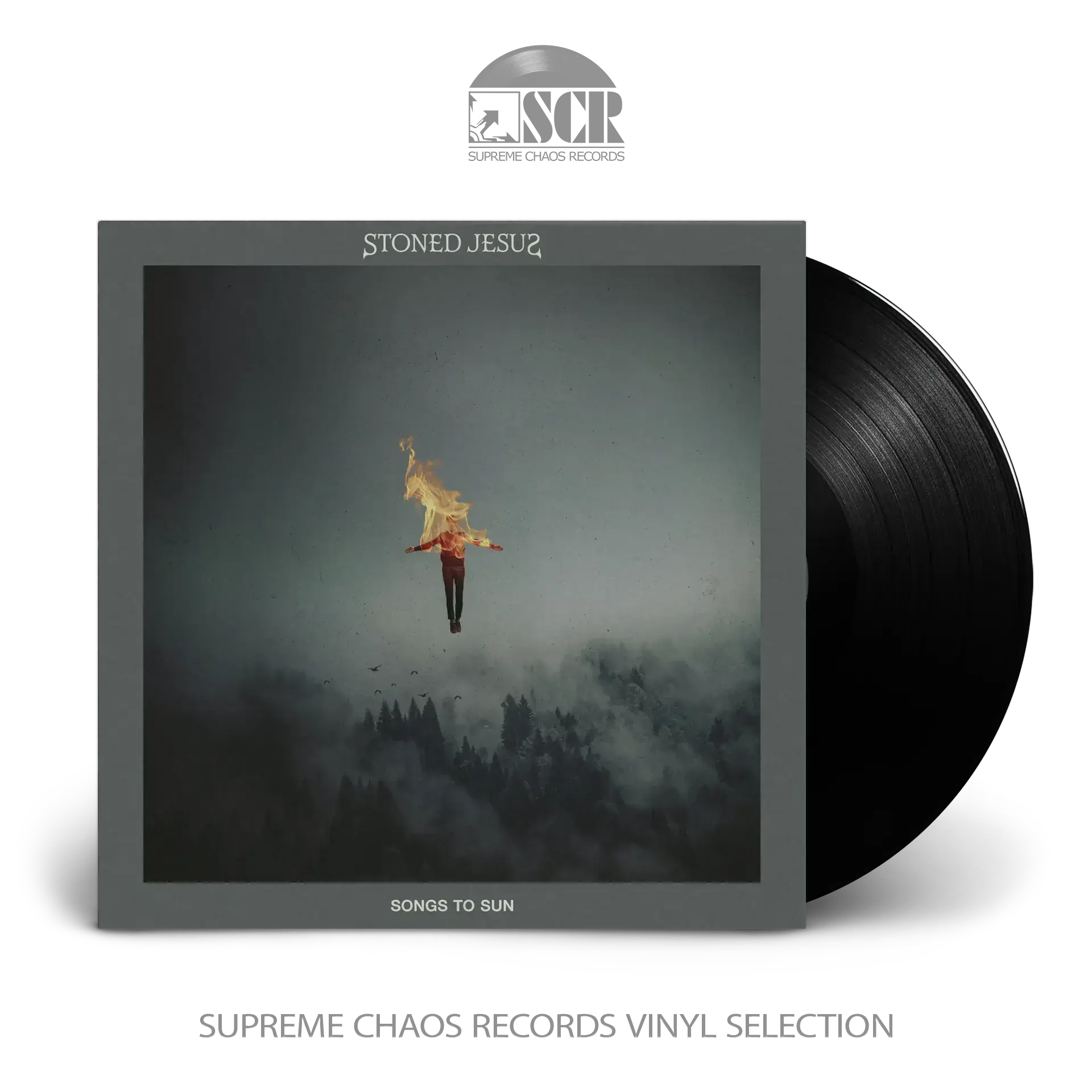 STONED JESUS - Songs To Sun · BLACK LP (Stoner Metal/Doom Metal/Sludge Vinyl)