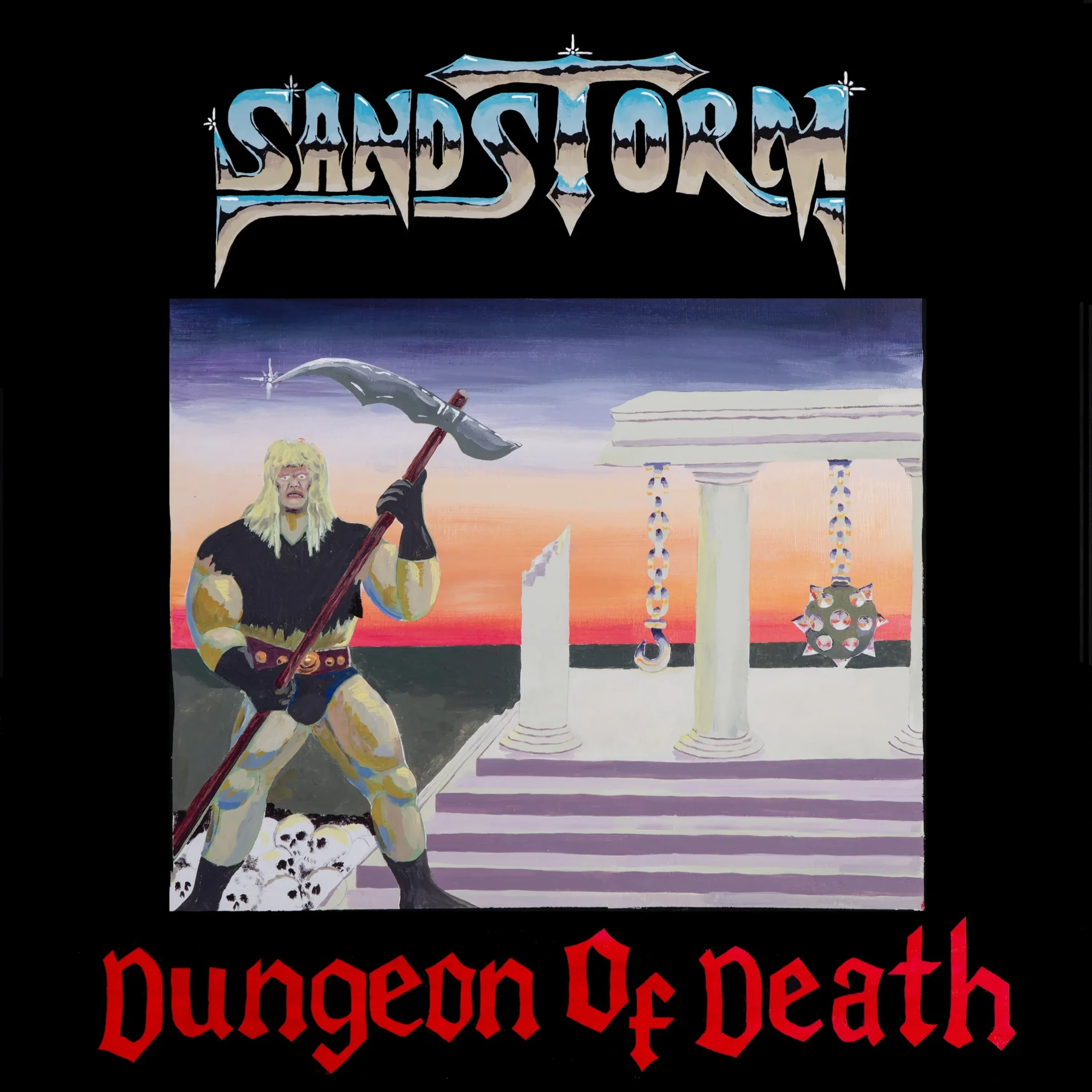 SANDSTORM - Dungeon of Death [BLACK LP] (Heavy Metal Vinyl) · Picture 1