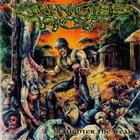 JUNGLE ROT · Slaughter The Weak | CLEAR LP (Death Metal Vinyl) · Picture 1