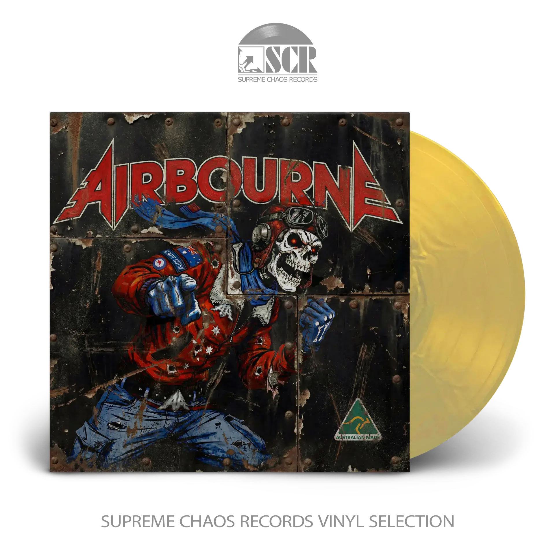 AIRBOURNE - Airbourne [GOLD NUGGET LP] (Hard Rock Vinyl)
