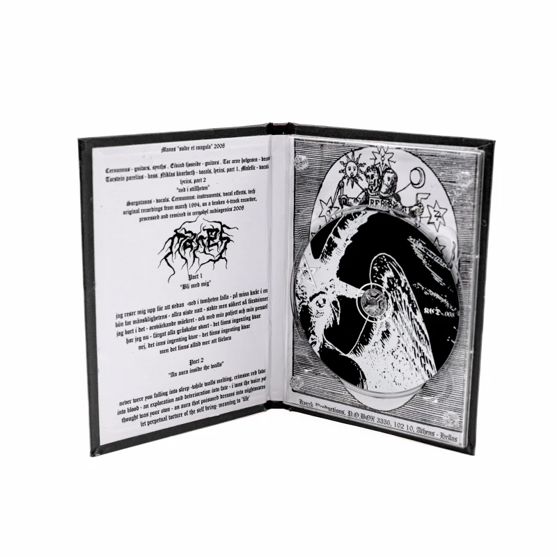 MANES · Svarte Skoger | BLACK CD LEATHERBOOK (Black Metal CDs) · Picture 2