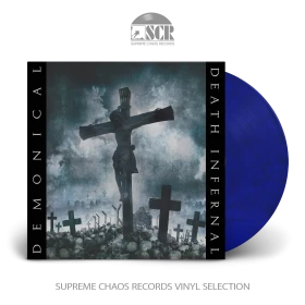 DEMONICAL · Death Infernal | BLUE SMOKED LP (Death Metal Vinyl)