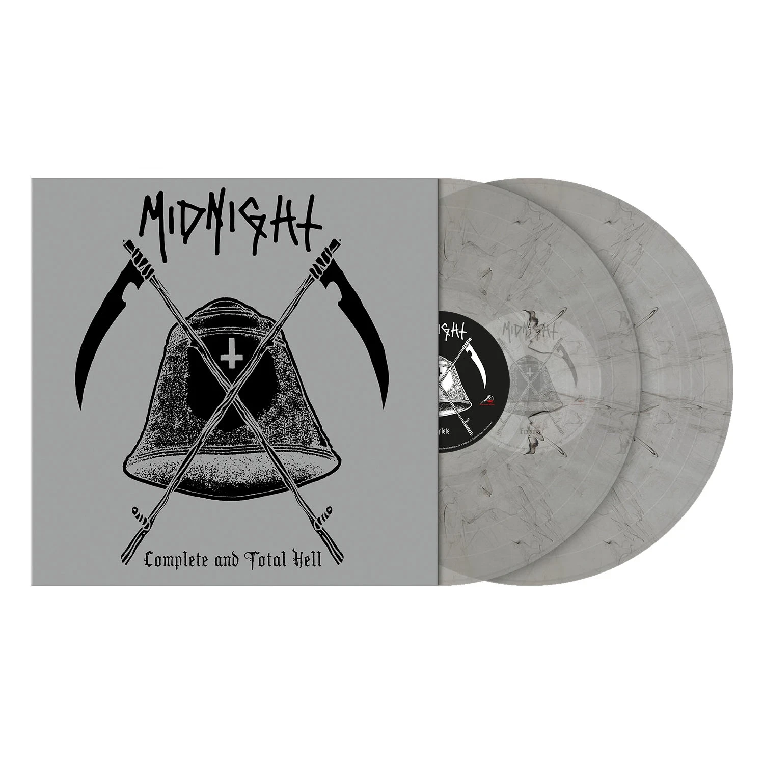 MIDNIGHT · Complete & Total Hell (Re-Issue) | SMOKE 2LP (Black Metal Vinyl) · Picture 2