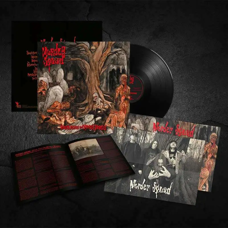 MURDER SQUAD · Unsane, Insane and Mentally Deranged | BLACK LP (Death Metal Vinyl) · Picture 2