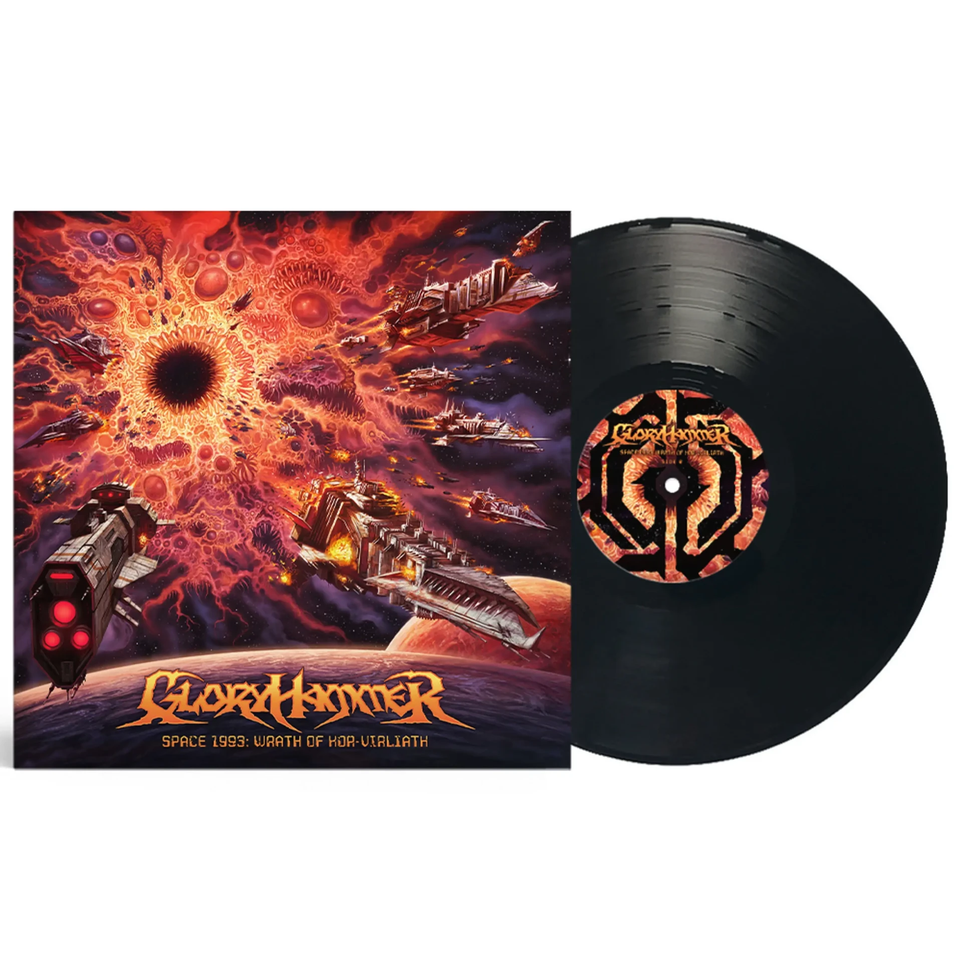 GLORYHAMMER · Space 1993: Wrath of Kor-Virliath | BLACK LP (Power Metal Vinyl) · Picture 2