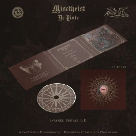 MISOTHEIST · De Pinte | DIGIPAK CD (Black Metal CDs) · Picture 2
