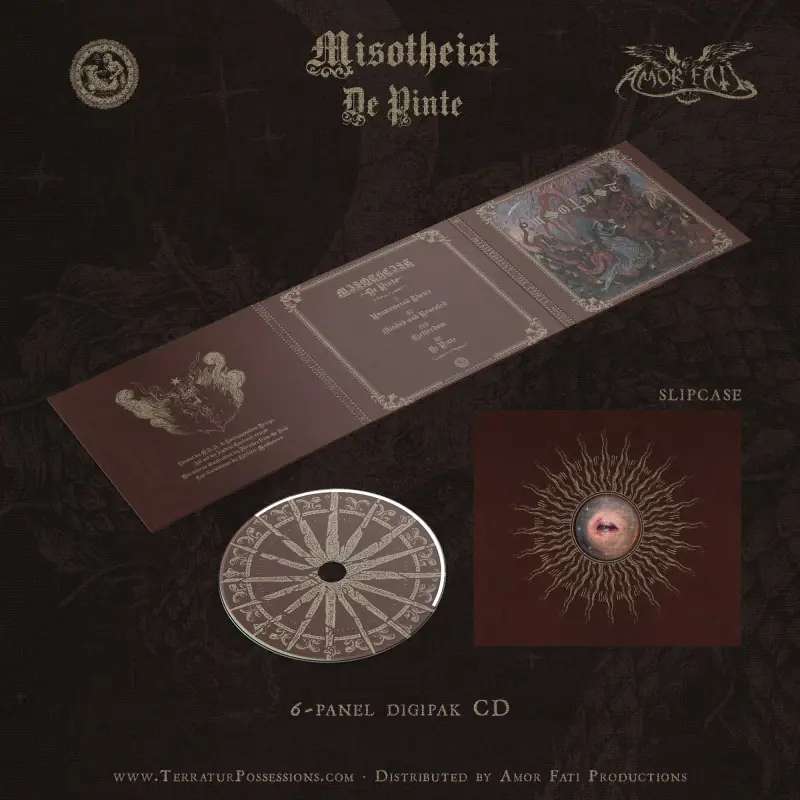 MISOTHEIST · De Pinte | DIGIPAK CD (Black Metal CDs) · Picture 2