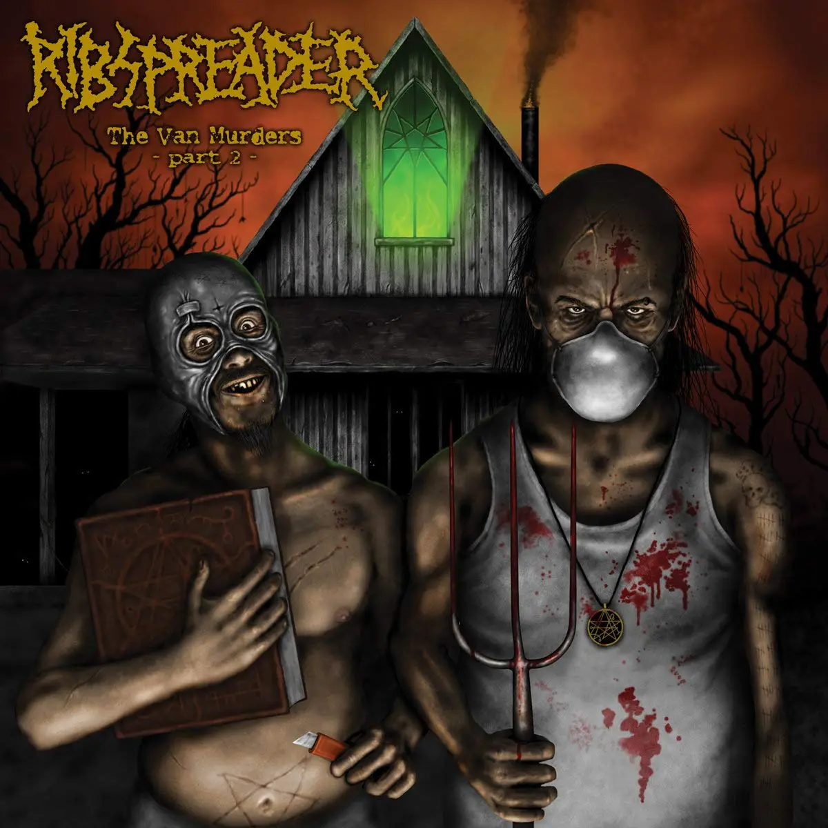 RIBSPREADER · The Van Murders - Part 2 | JEWEL CASE CD (Death Metal CDs)
