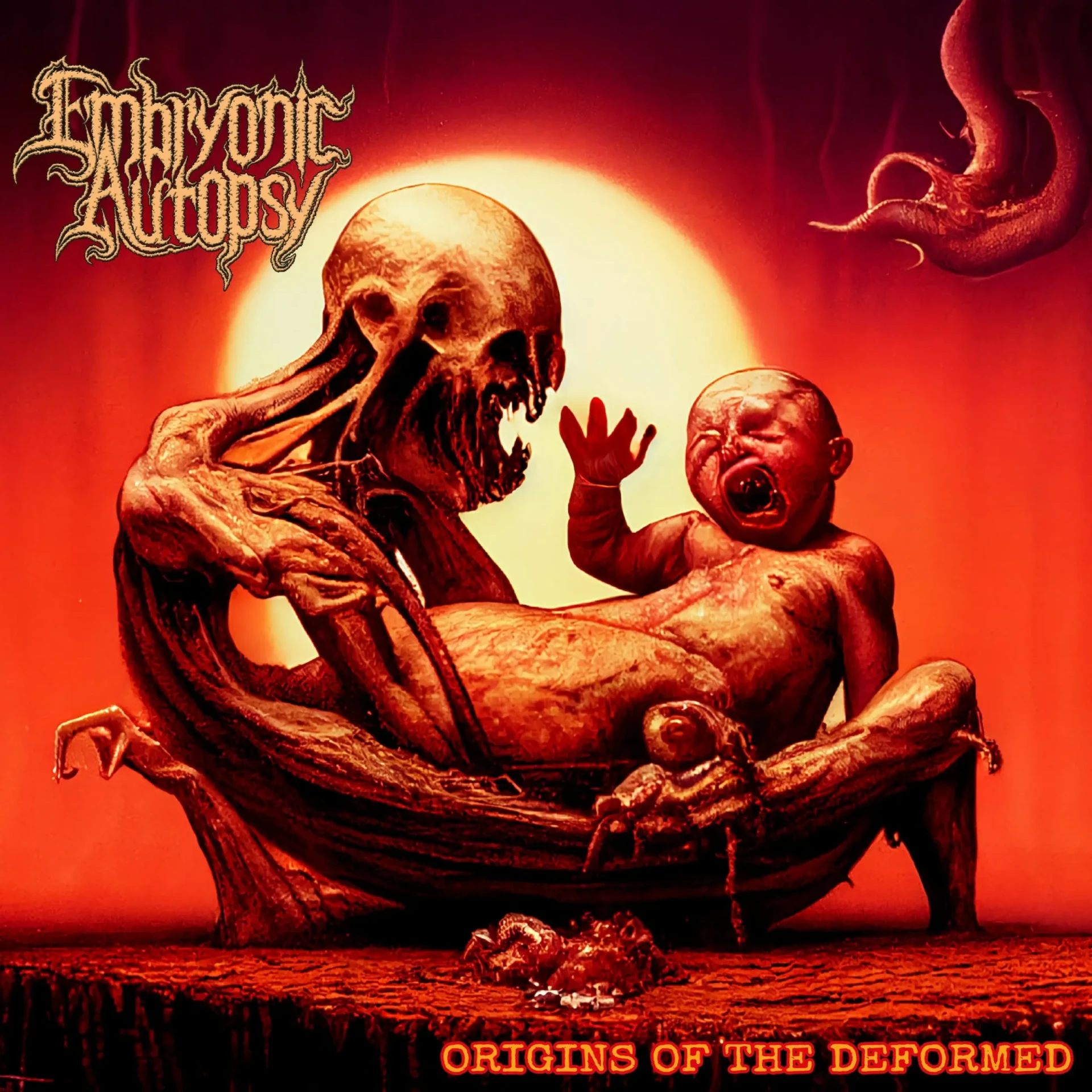 EMBRYONIC AUTOPSY - Origins Of The Deformed · BLACK LP (Death Metal Vinyl) · Picture 1