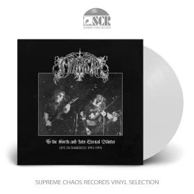 IMMORTAL · To the North and Into Eternal Winter - Live in Darkness 1993-1995 | WHITE LP (Black Metal Vinyl)