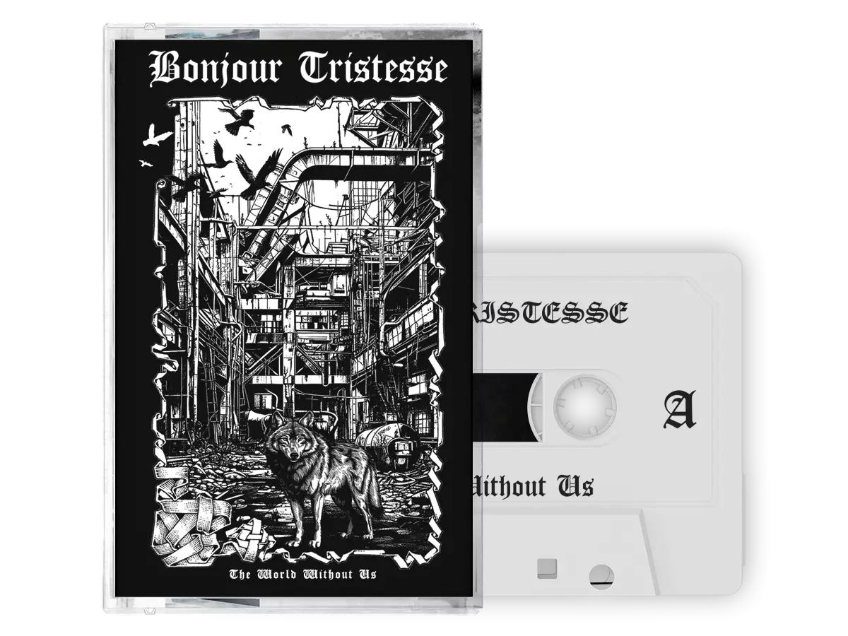 BONJOUR TRISTESSE · The World Without Us | WHITE TAPE (Black Metal Tapes)
