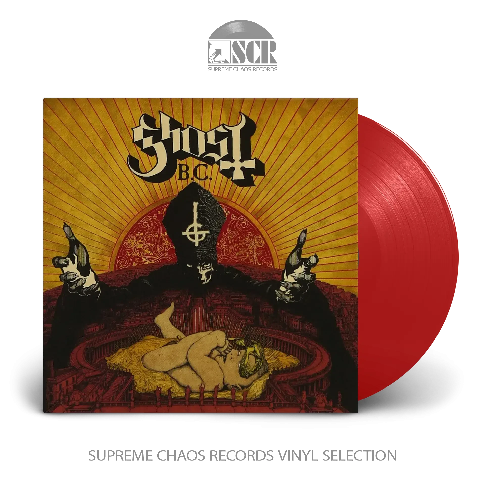 GHOST B.C. · Infestissumam | RED LP (Heavy Metal Vinyl)