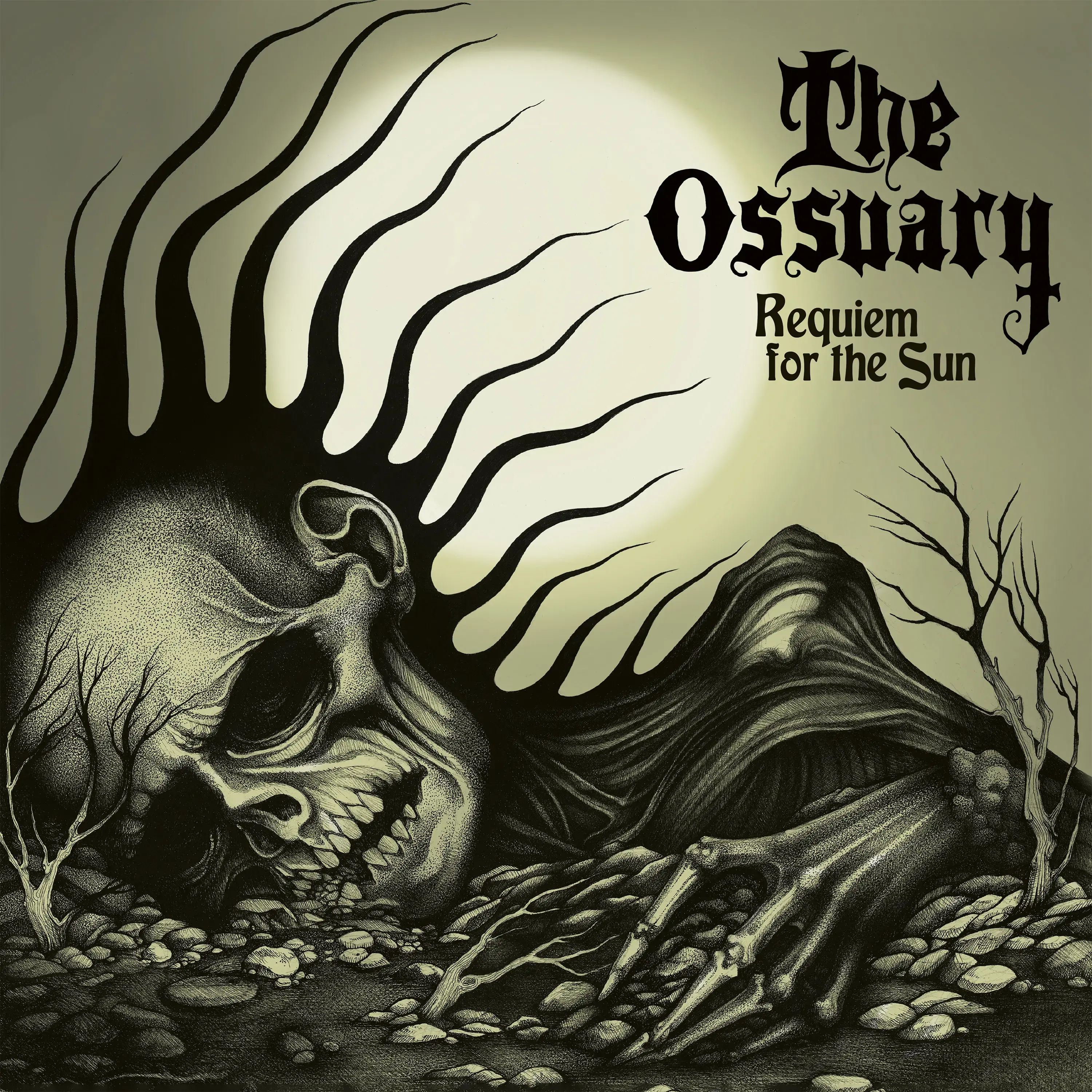 THE OSSUARY · Requiem For The Sun | BLACK LP (Doom Metal/Doom Rock/Occult Rock Vinyl) · Picture 2