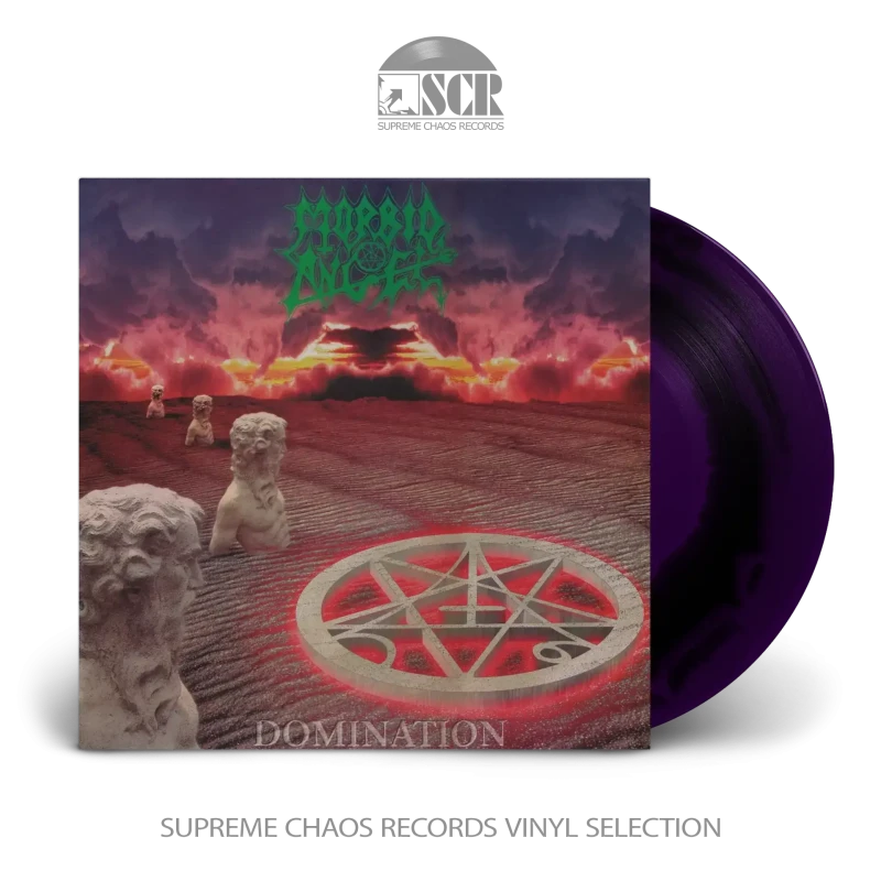 Morbid Angel · Domination | PURPLE/BLACK Merge LP
