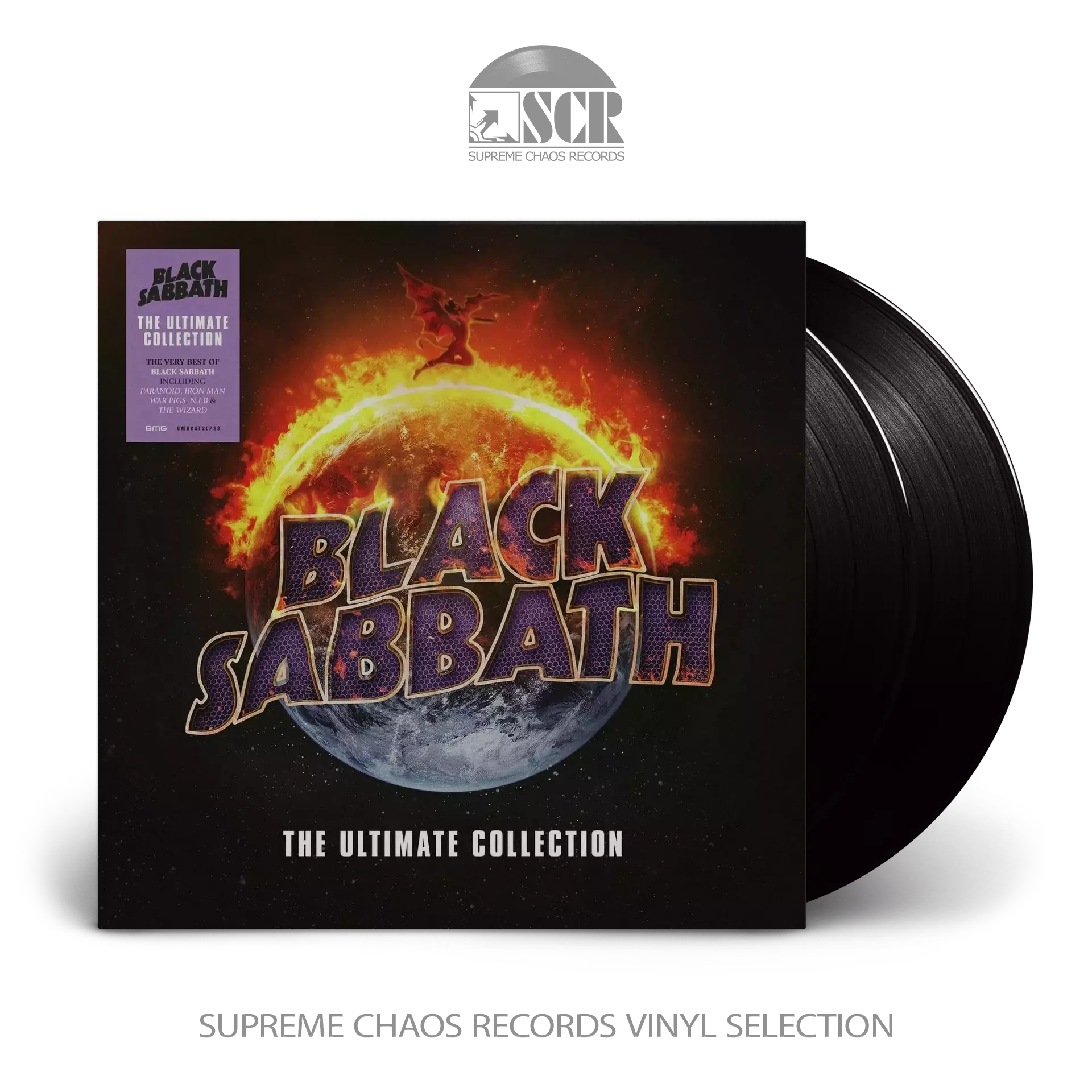 BLACK SABBATH - The Ultimate Collection · BLACK DLP (Heavy Metal Vinyl)