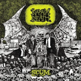 NAPALM DEATH · Scum | WHITE LP (Grindcore/Death Metal Vinyl) · Picture 1