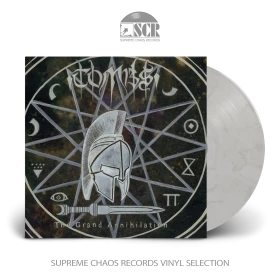 TOMBS · The Grand Annihilation [IVORY/GREY] | LP (Black Metal Vinyl)