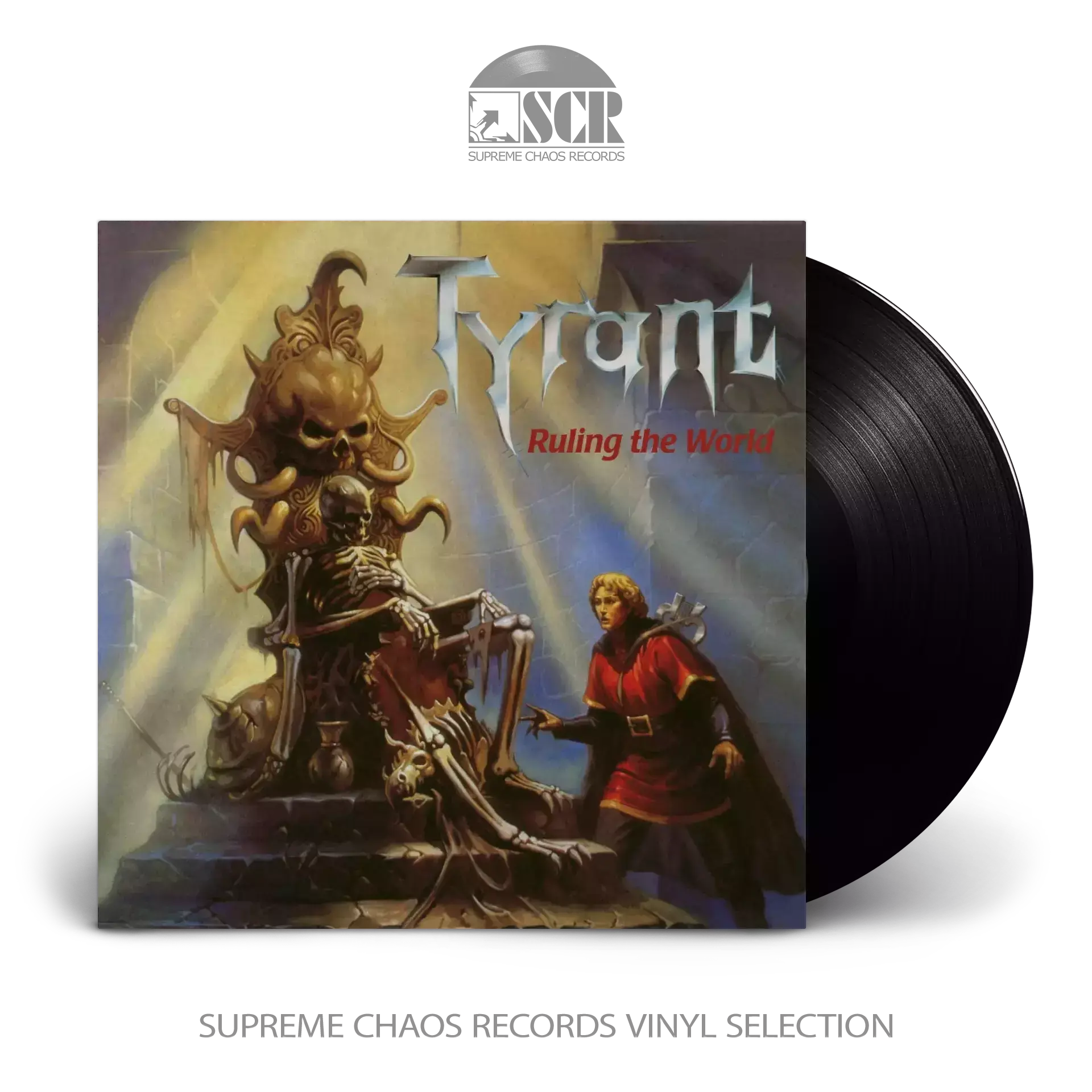 TYRANT - Ruling The World · BLACK LP (Heavy Metal Vinyl)