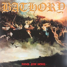 BATHORY · Blood Fire Death | BLACK LP (Black Metal Vinyl) · Picture 1