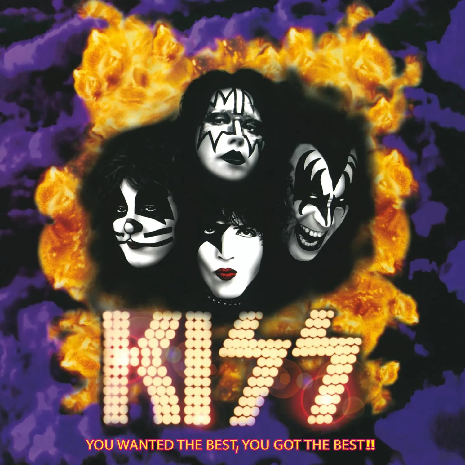 KISS · You Wanted The Best, You Got The Best!! (30th Anniversary) | BLACK 2LP (Hard Rock Vinyl) · Picture 1