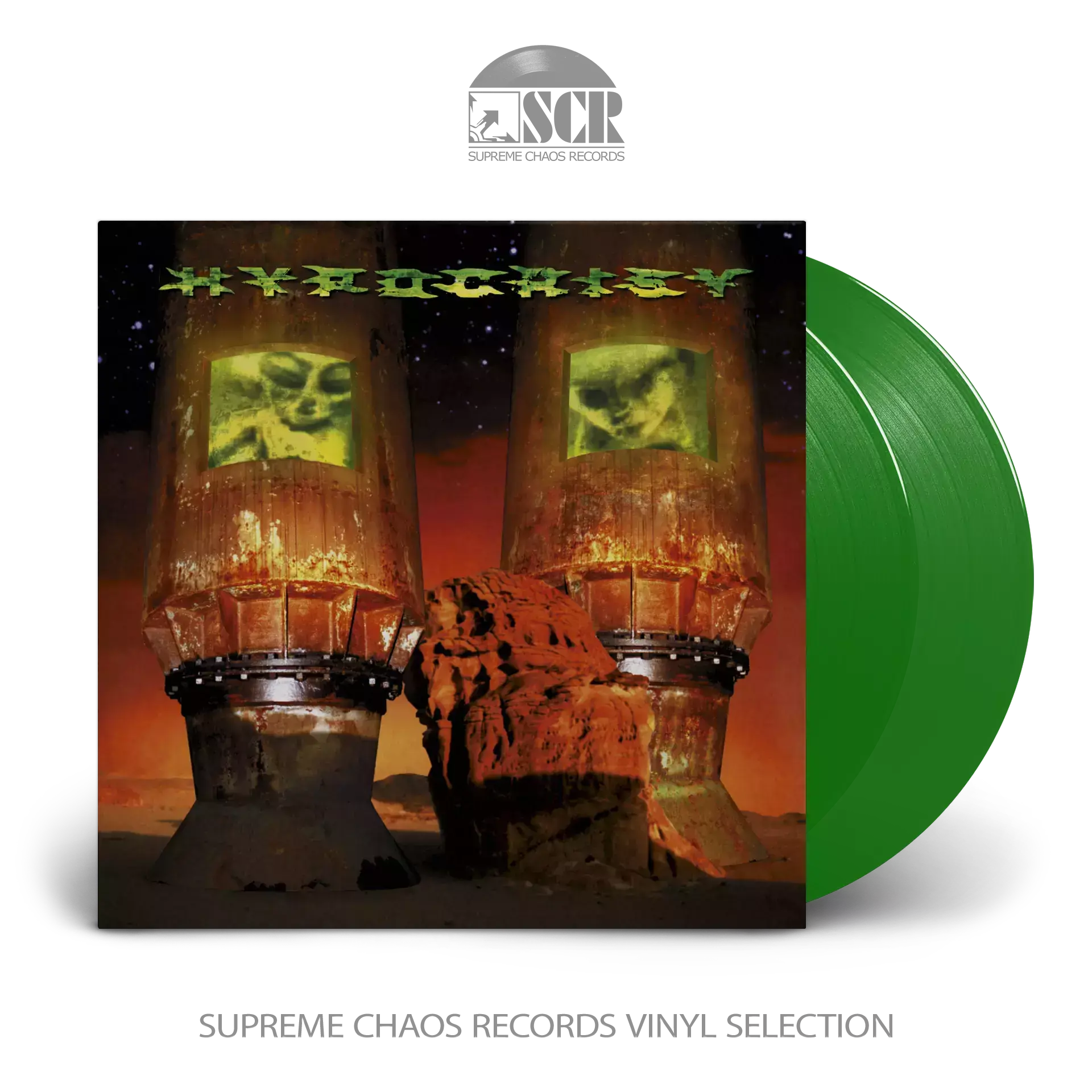 HYPOCRISY · Hypocrisy | TRANSPARENT GREEN 2LP (Death Metal Vinyl)