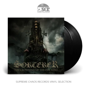 SORCERER · The Crowning Of The Fire King (B-Stock) | BLACK 2LP (Heavy Metal/Doom Metal Vinyl)
