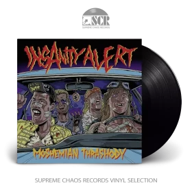 INSANITY ALERT · Moshemian Thrashody | BLACK 10" LP (Crossover Thrash Metal Thrash / Crossover Vinyl)