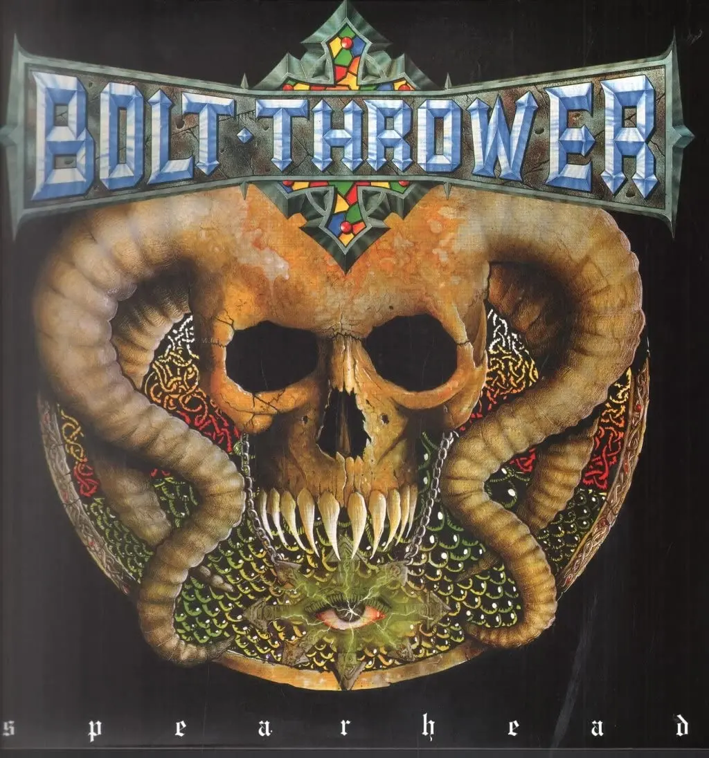 BOLT THROWER · Spearhead / Cenotaph | WHITE LP (Death Metal Vinyl) · Picture 1