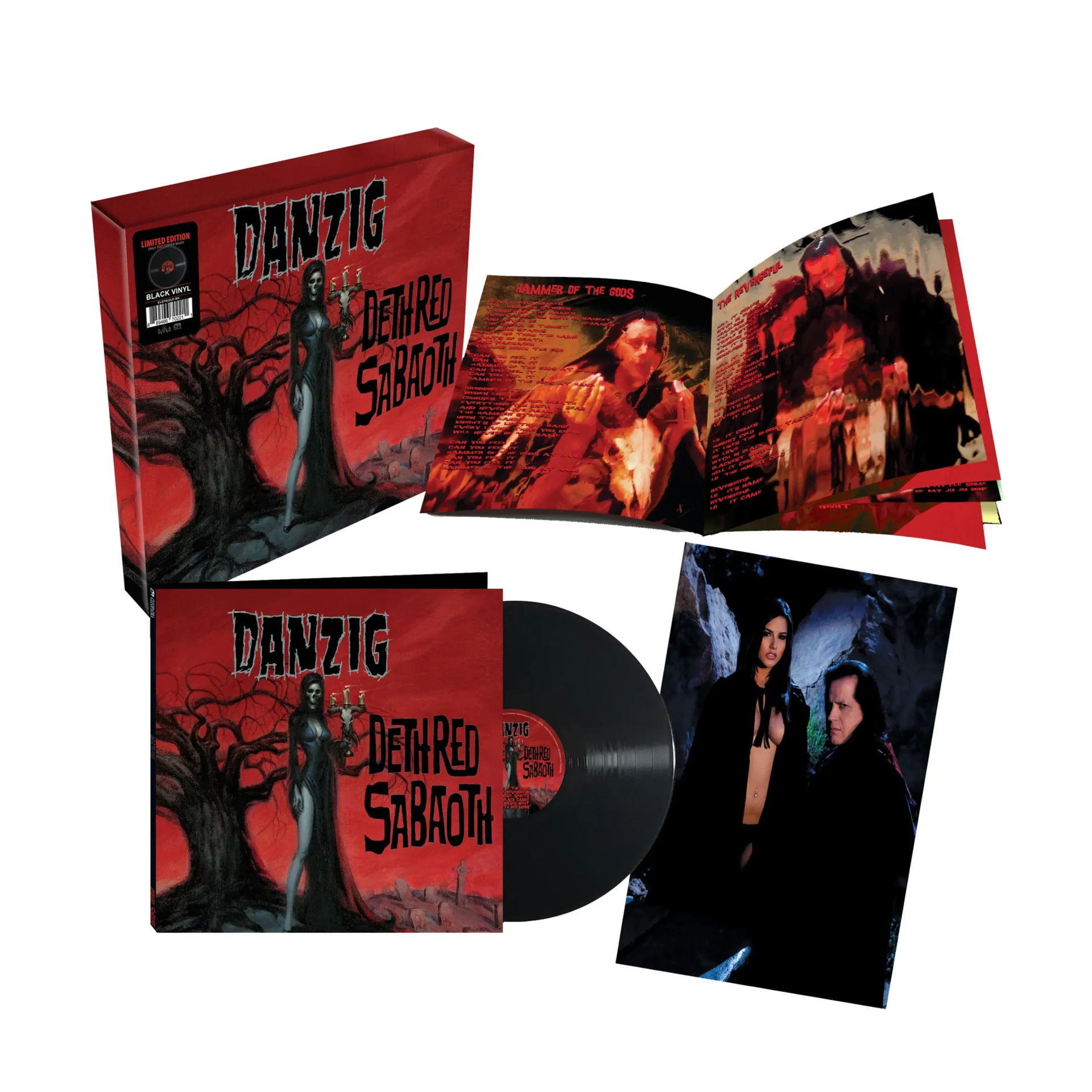 DANZIG · Deth Red Sabaoth | BLACK/RED LP BOX SET (Heavy Metal Vinyl)