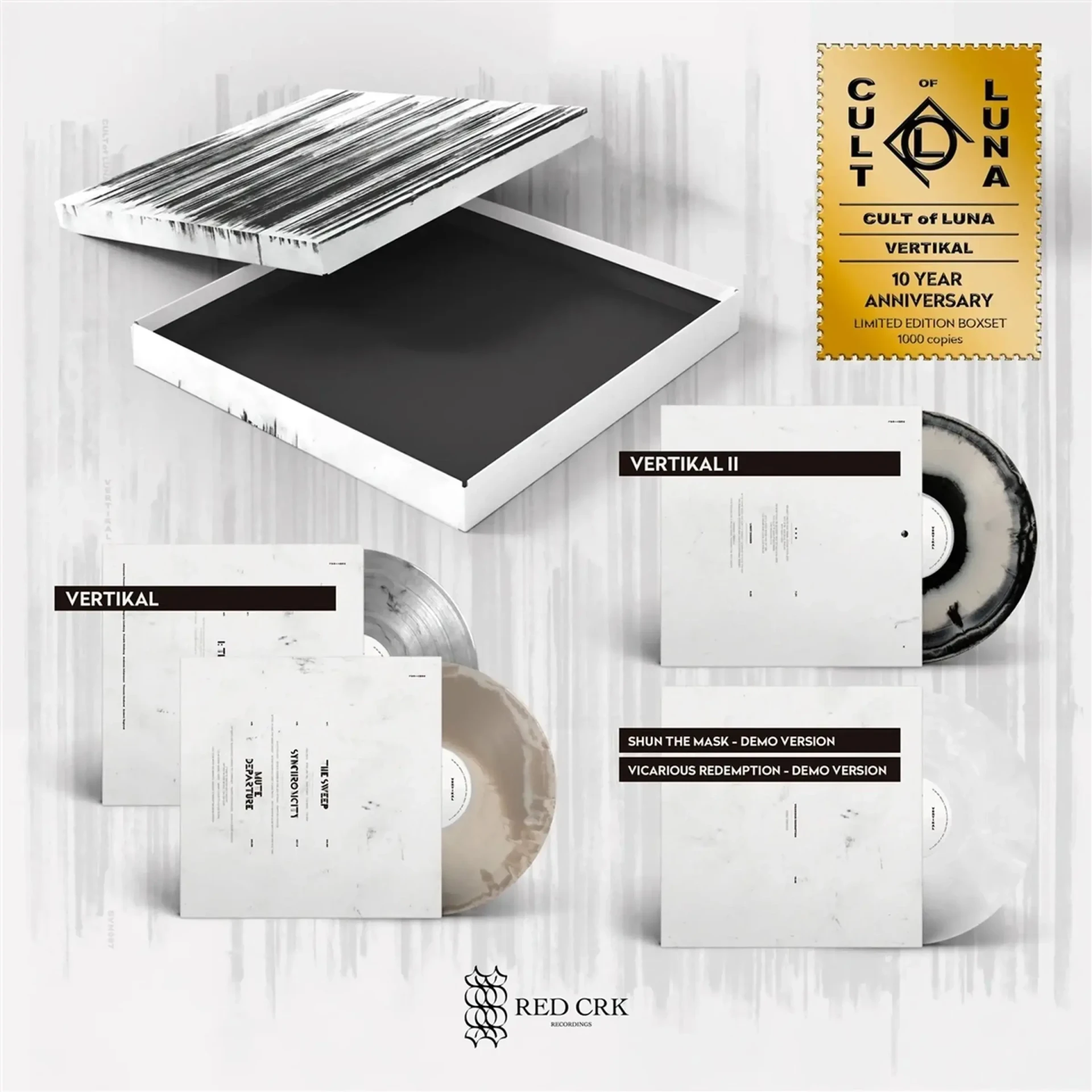 CULT OF LUNA · Vertikal (10 Year Anniversary Limited Edition Boxset) | 4LP BOXSET (Post Metal/Progressive Metal Vinyl)
