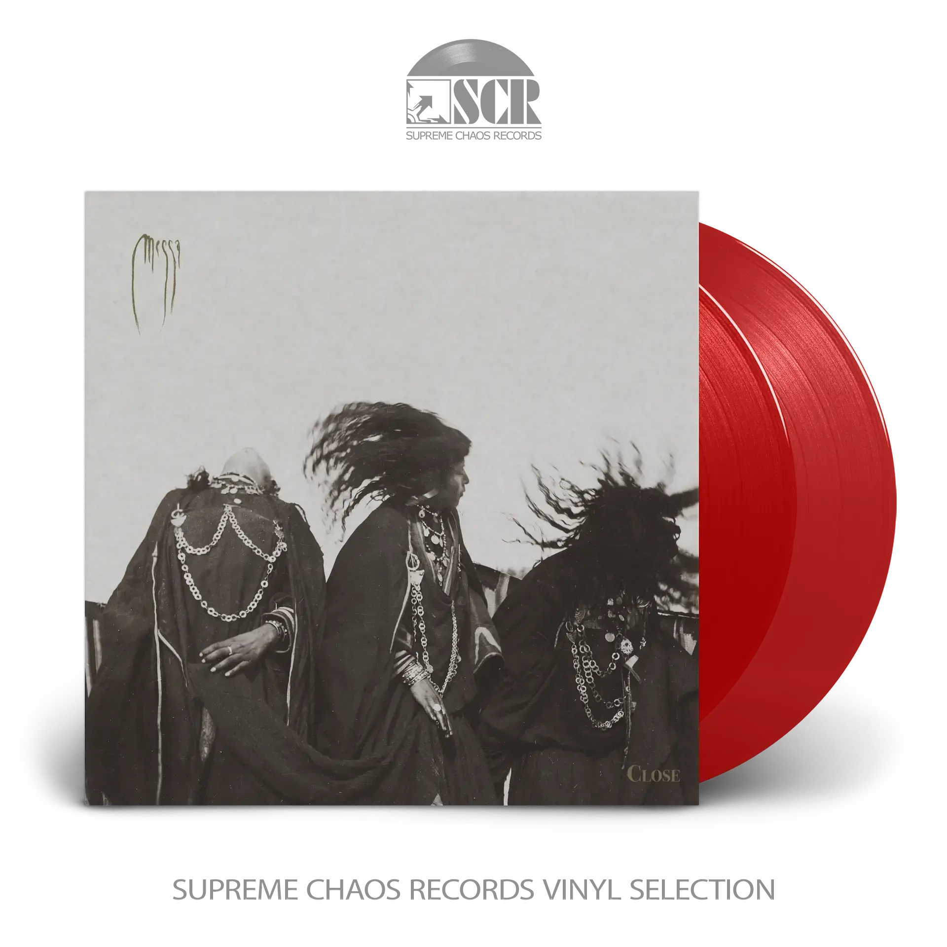 MESSA - Close · TRANSPARENT RED 2LP (Doom Metal Vinyl)