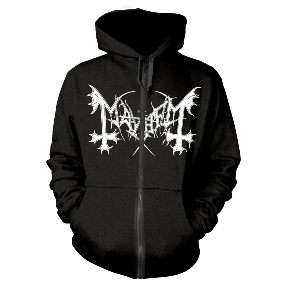 MAYHEM · De Mysteriis Dom Sathanas | HOODED ZIPPER (Black Metal Clothes)