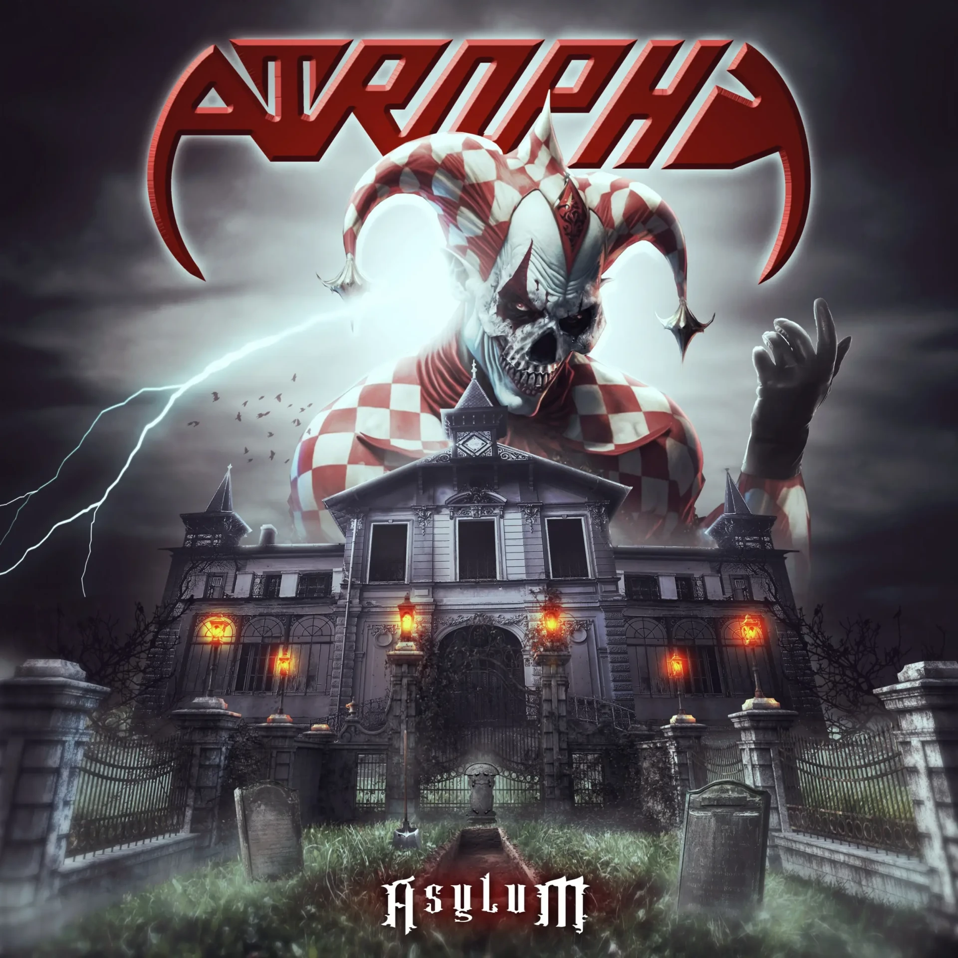 ATROPHY - Asylum · BLACK LP (Thrash Metal Vinyl) · Picture 1