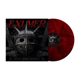 EXUMER · Death Mask Messiah | RED BLACK GALAXY LP (Thrash Metal Vinyl) · Picture 2