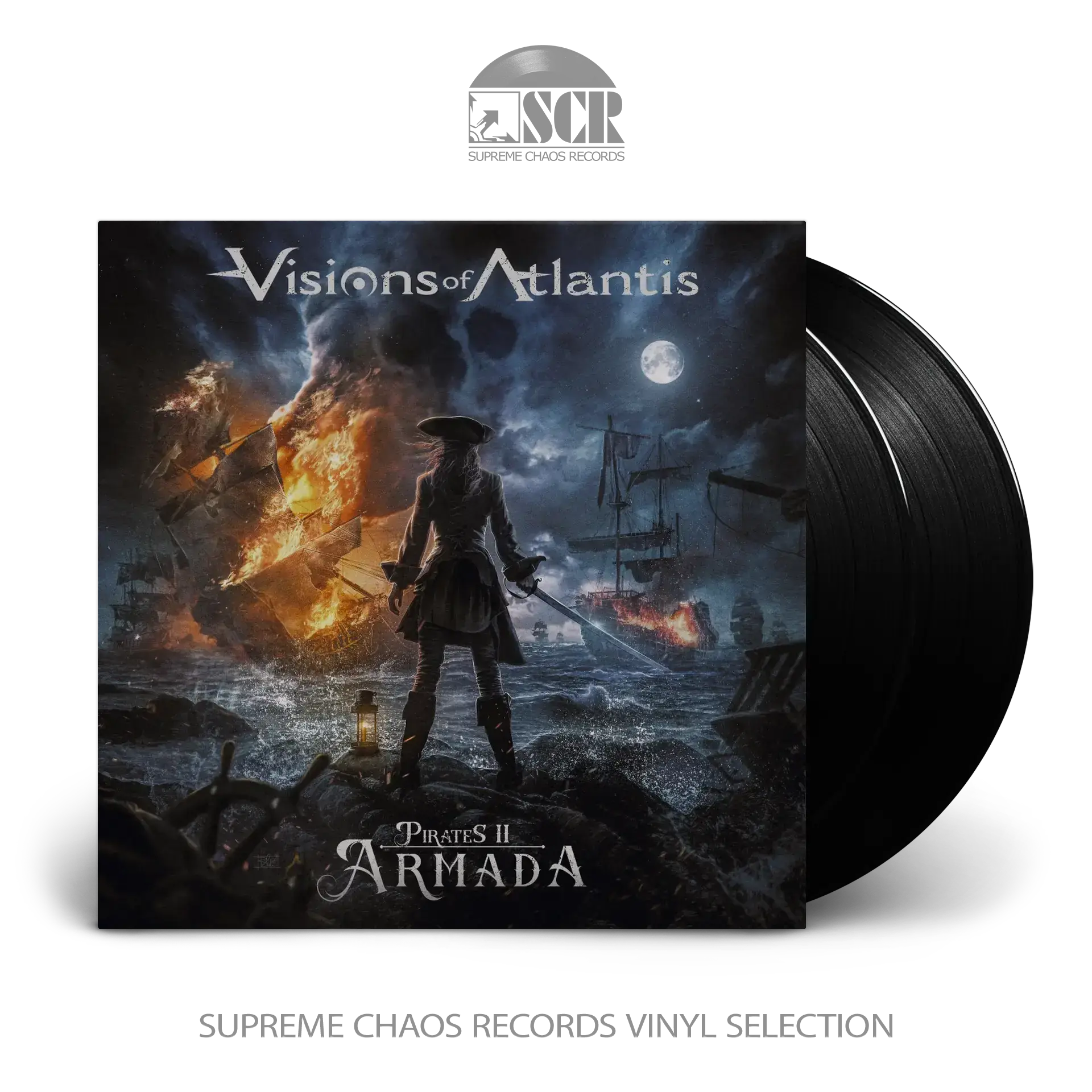 VISIONS OF ATLANTIS - Pirates II – Armada · BLACK 2LP (Symphonic Metal Vinyl)