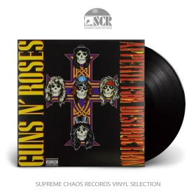 GUNS N' ROSES · Appetite For Destruction | BLACK LP (Alternative Rock Vinyl)