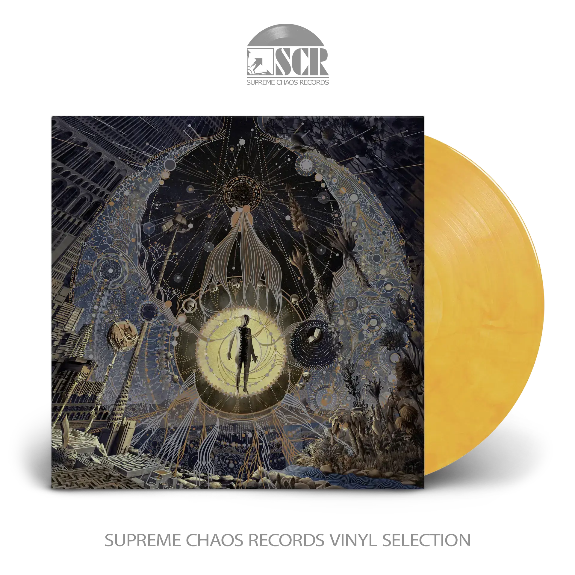 ...AND OCEANS · The Regeneration Itinerary | CLEAR/GOLD LP (Symphonic Black Metal Vinyl)
