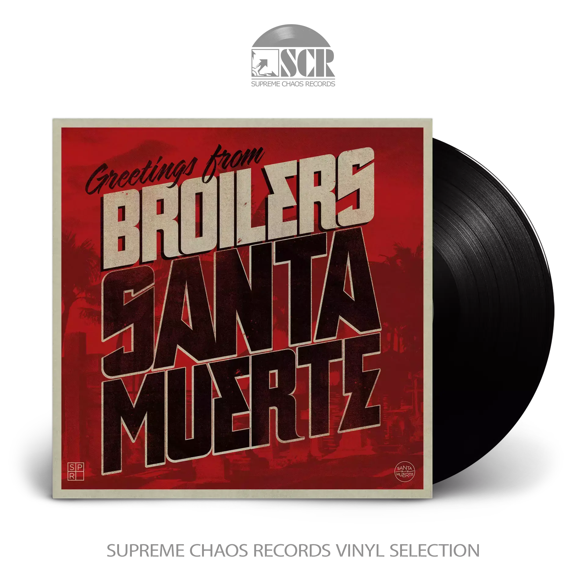 BROILERS · Santa Muerte | BLACK LP (Punk Rock Vinyl)
